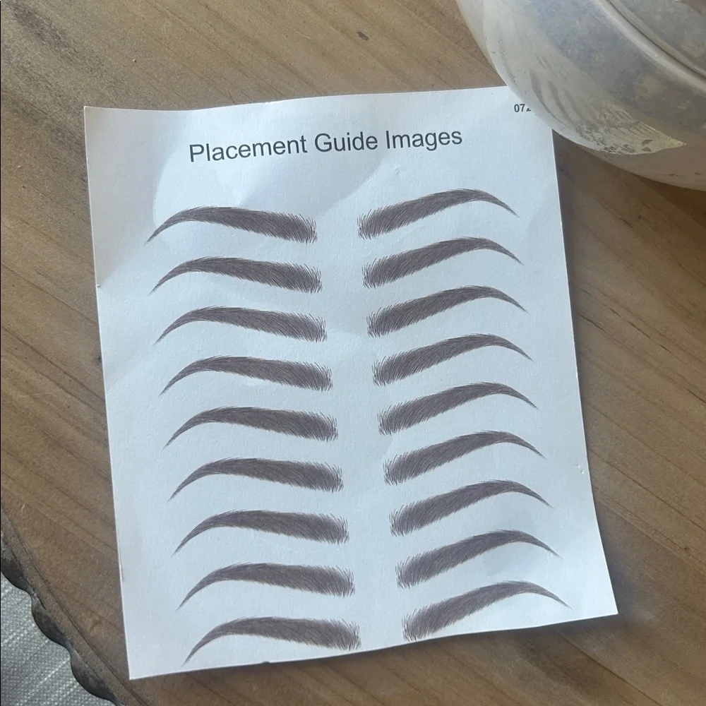 Bossy Studio Top Rated Temporary‎ Eyebrow Tattoos Medium Brown